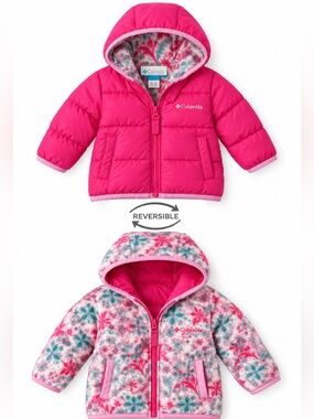 Girls 6-12mos Columbia Quilted Jacket